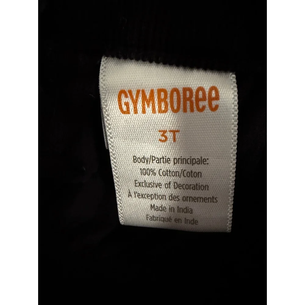Gymboree Black Cat Corduroy Dress 3T Toddler Girl Jumper Halloween Cute